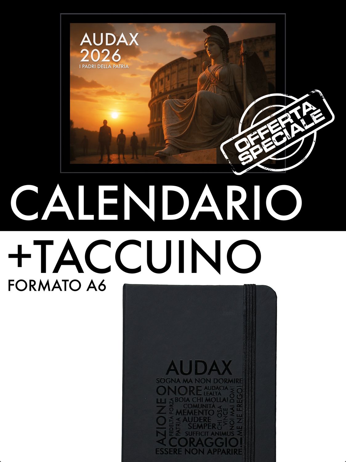 Pacchetto: Calendario + Taccuino