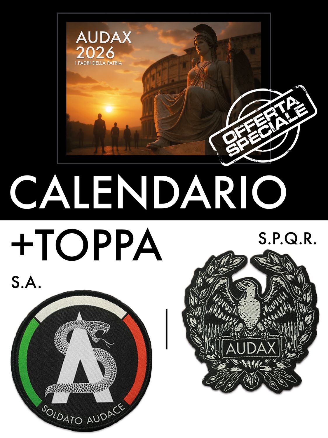Pacchetto: Calendario + Toppa
