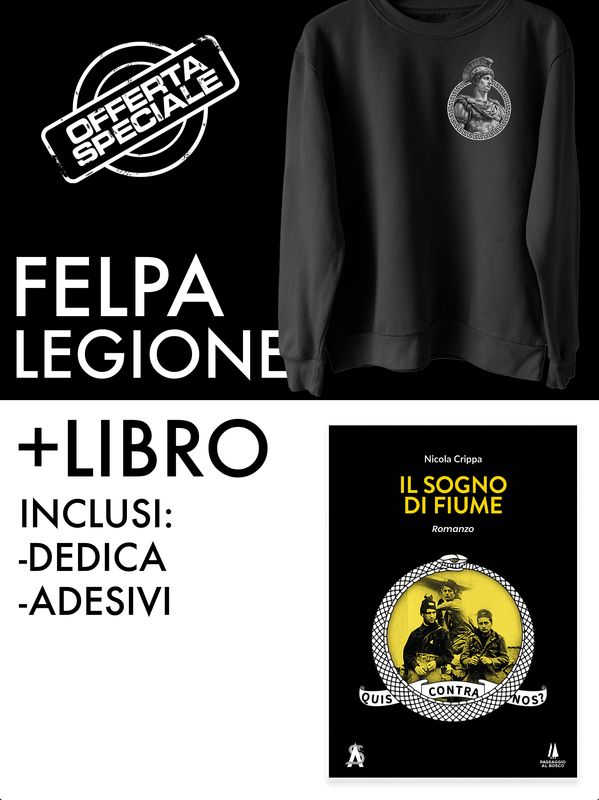 Paccetto: Felpa Legione + Libro