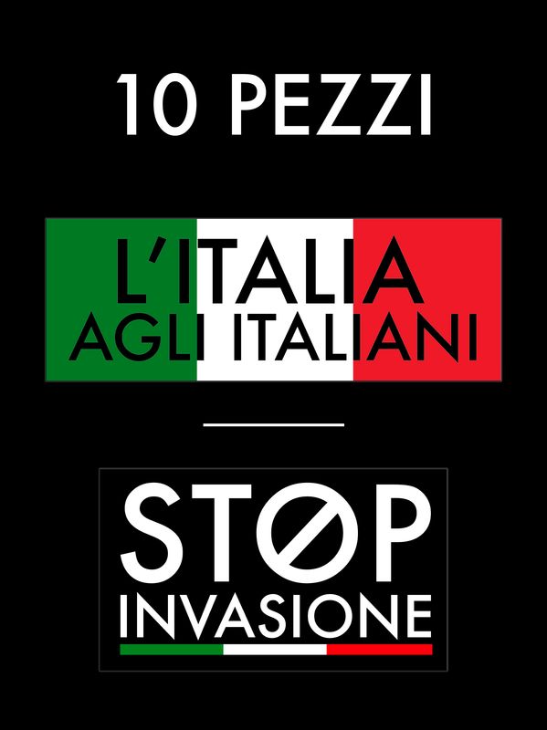 Lotto: 10 adesivi