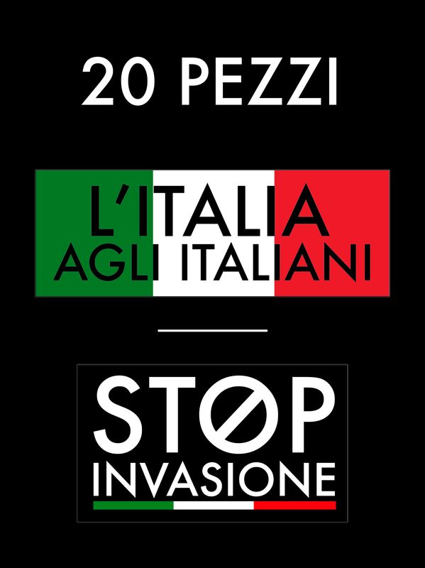 Lotto: 20 adesivi