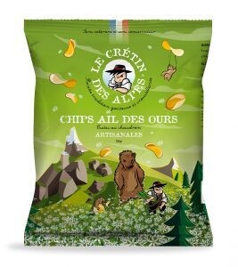 Chips A l'ail des ours Le Crétin des Alpes