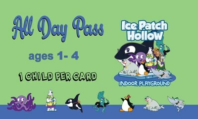Day Pass (ages 1-4)