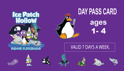 7 Day Pass 10 visits  (Ages 1-4)