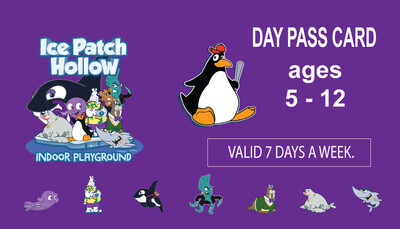 Day Pass Card - Any Day (10 Visits, Ages 5-12)
