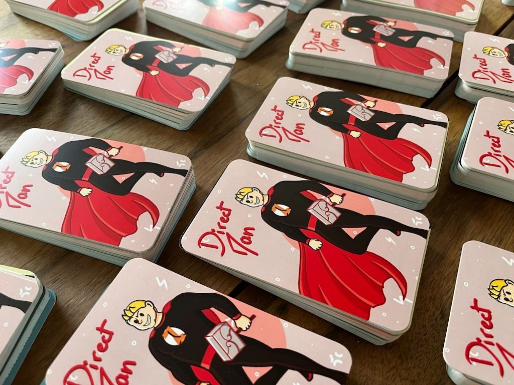 lot de 5 jeux de cartes Zou ! je pitche ! pour enseignant et formateur