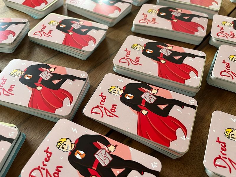 lot de 5 jeux de cartes Zou ! je pitche ! pour enseignant et formateur