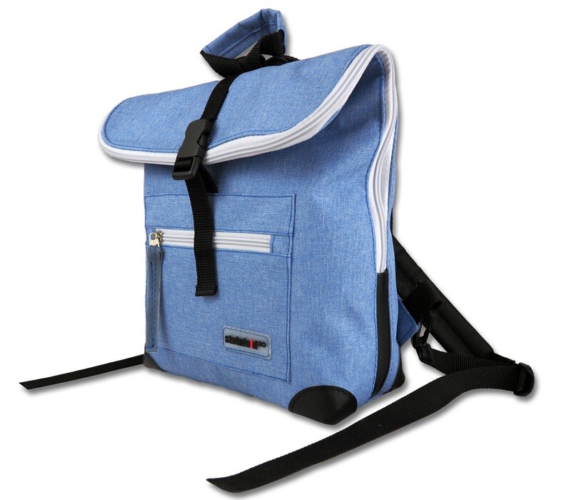Rucksack Mini-Ivy, PES-eisblau-hellgrau