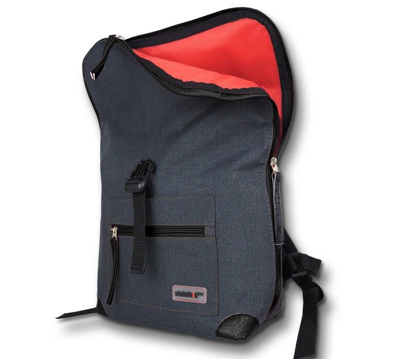 Rucksack Mini-Ivy, PES-schwarz-schwarz