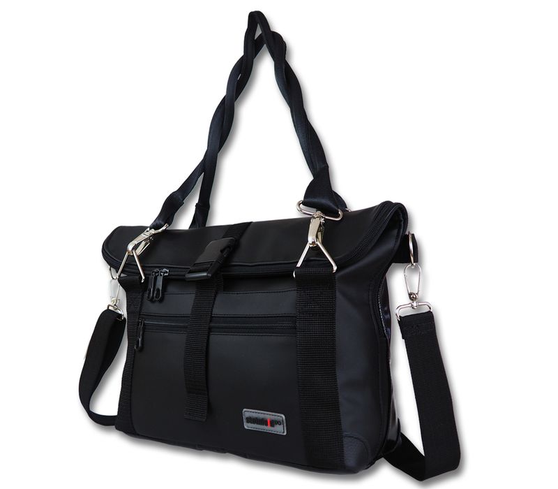 Gepäckträgertasche kleine Radl-Iris - KL/PVC-Plane-mattschwarz