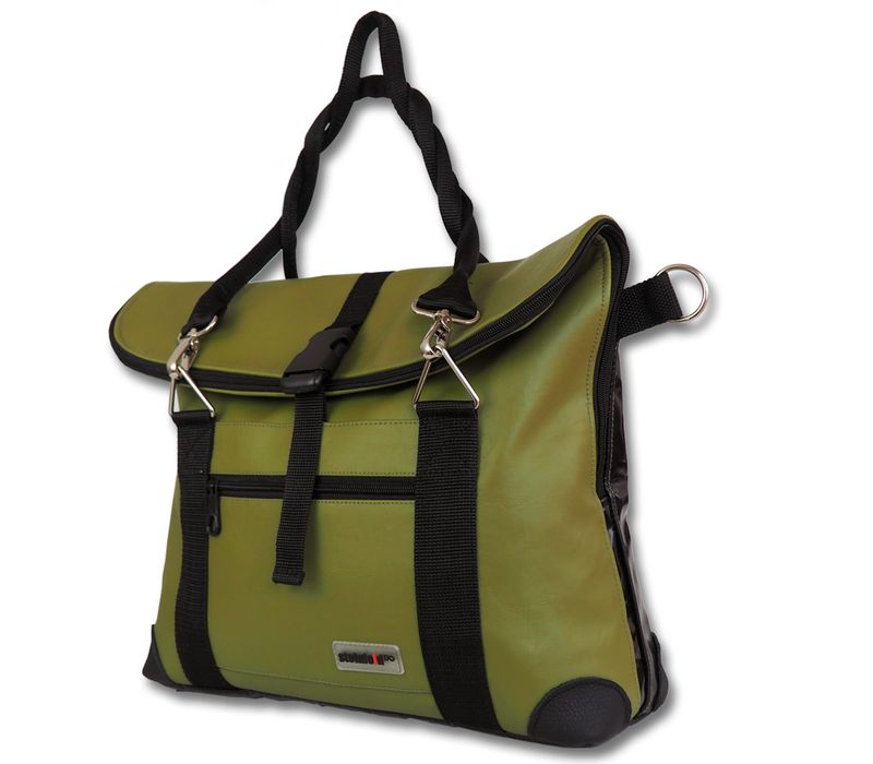 Gepäckträgertasche große Radl-Iris - KL/PVC-Plane-khakigrün
