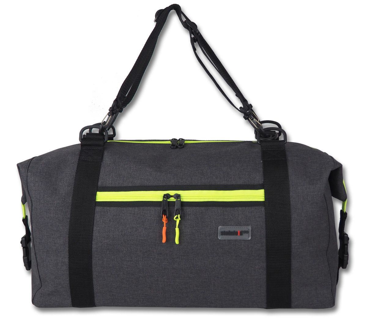 Weekender / Sporttasche Katja, PES-anthrazit-neon