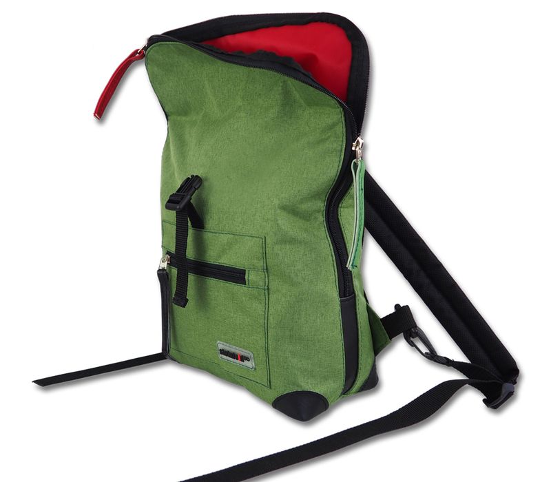 Rucksack Mini-Ivy, PES-grün-schwarz