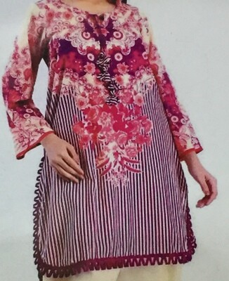 Lawn printed shirt