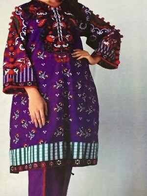 Lawn printed shirt