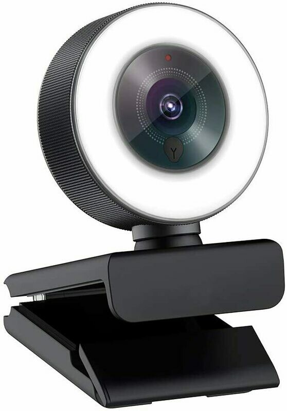 Angetube Streaming 1080P HD USB Webcam With Light