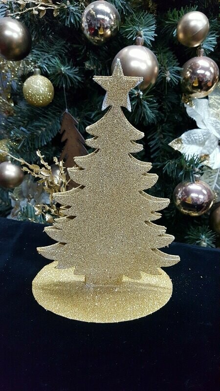arbolito de pie decorado