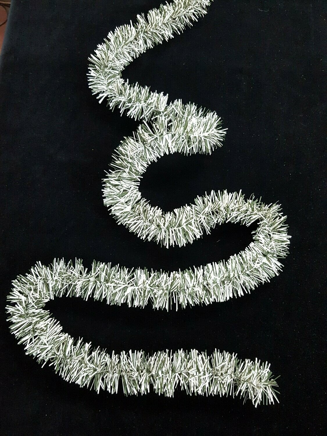 boa n° 8 verde con blanco