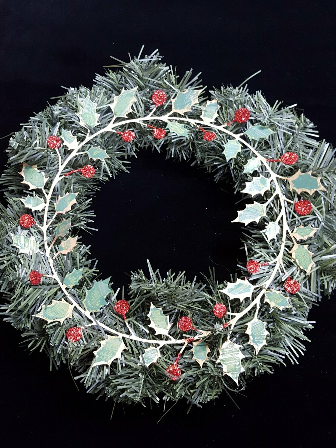 corona decorada