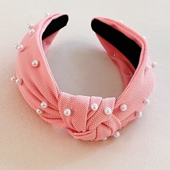 Pearl Headband - Pink
