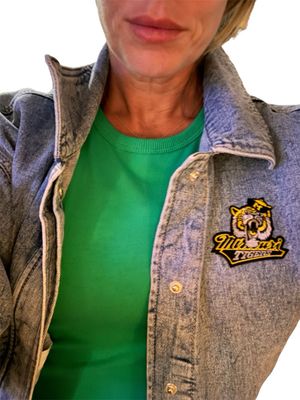 Mizzou Game Day Jean Jacket - Size Medium - Football - Basketball