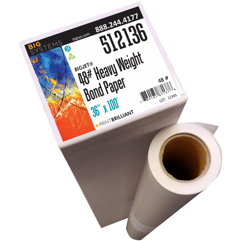 BigJet® 512 48# Matte 180 Heavy Bond Paper