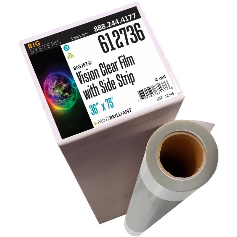 BigJet® 612 Vision Clear Film with Side Strip