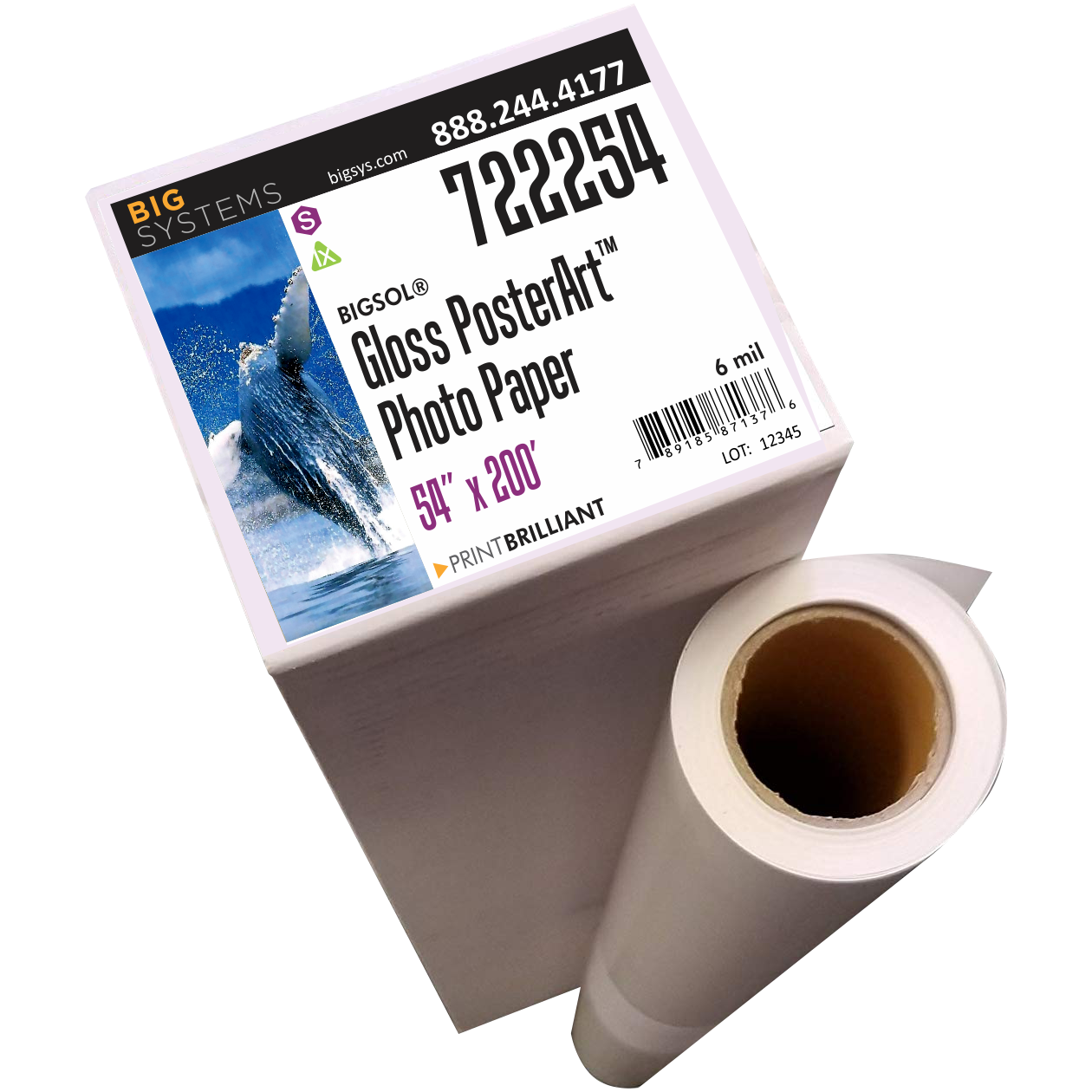 BigSol® 722 Gloss PosterArt Paper 130g
