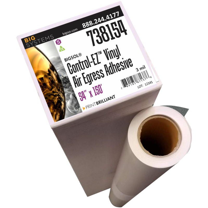 BigSol® 738 ControlEZ™ Adhesive Vinyl 54in. x 150ft.