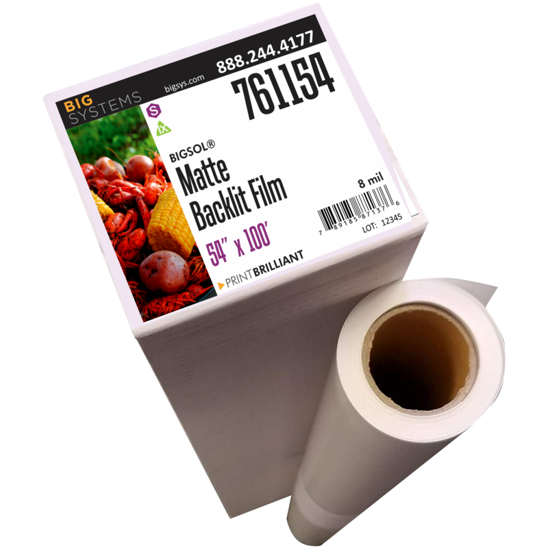 BigSol® 761 Matte Backlit Film