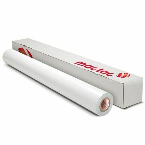 MacTac Rebel Matte Removable Opaque White Vinyl, 4mil