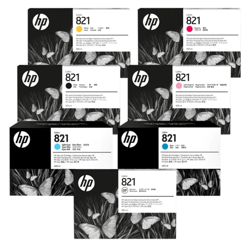 HP 821 400 ml Latex Ink