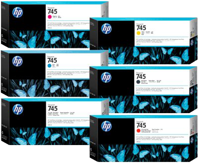 HP 745 130ml Ink Cartridges