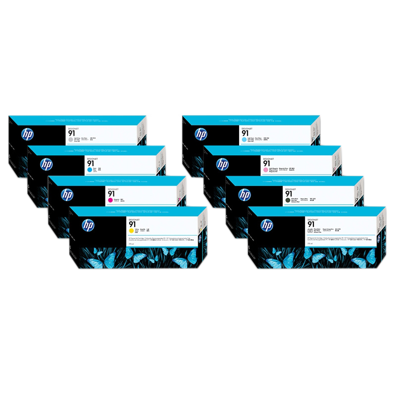 HP 91 775ml Ink Cartridges