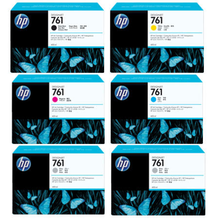 HP 761 400ml Ink Cartridges
