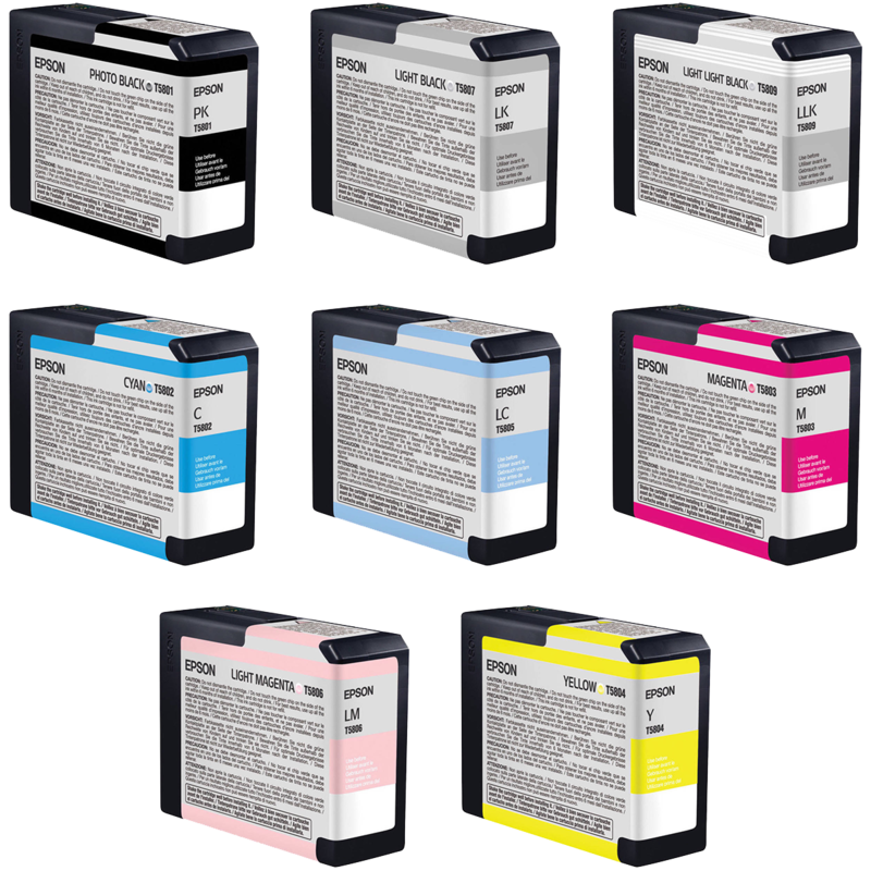 Epson T580 80ml UltraChrome K3 Ink
