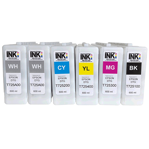 Epson UltraChrome DG Ink Cartridge 600ml for SureColor F2X00 Series