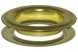 Brass Grommets #2 Size (500 pairs per bag)