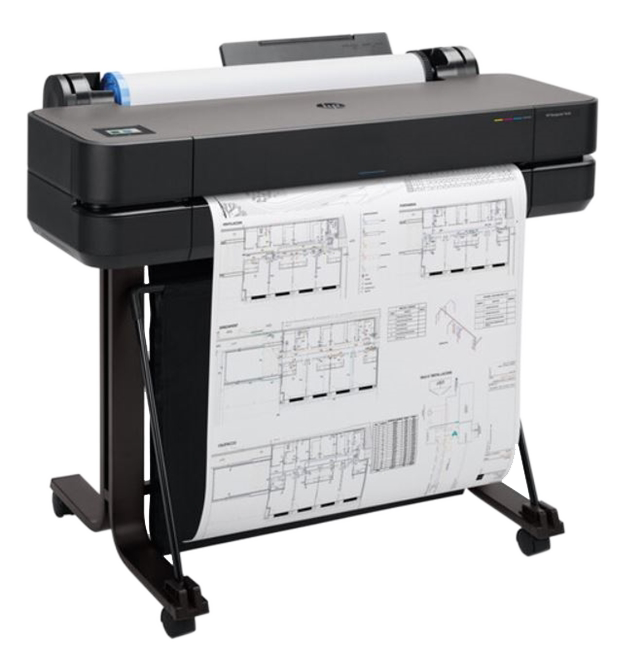 HP DesignJet T630 24" Large-Format Wireless Plotter Printer
