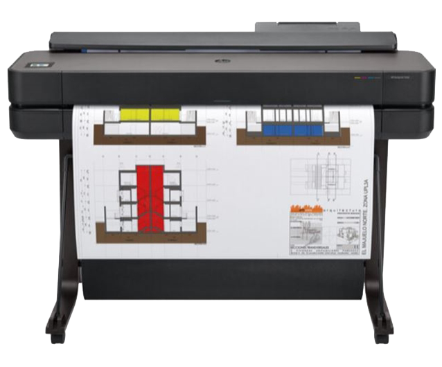 HP DesignJet T650 36" Wireless Plotter Printer with 2-year Next Business Day Support-2025 Edition
