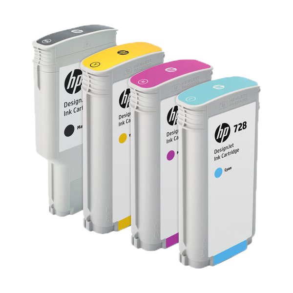HP 728 (130ml) DesignJet Ink Cartridges