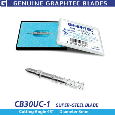 Graphtec 3.0mm Supersteel Blade for thick materials (1pc/pack)