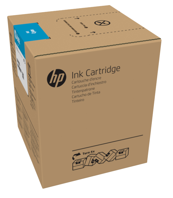HP 882 5-liter Latex Ink, Color: Cyan