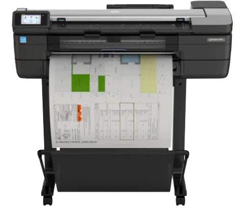 HP DesignJet T830 24" Large Format Multifunction Plotter Printer