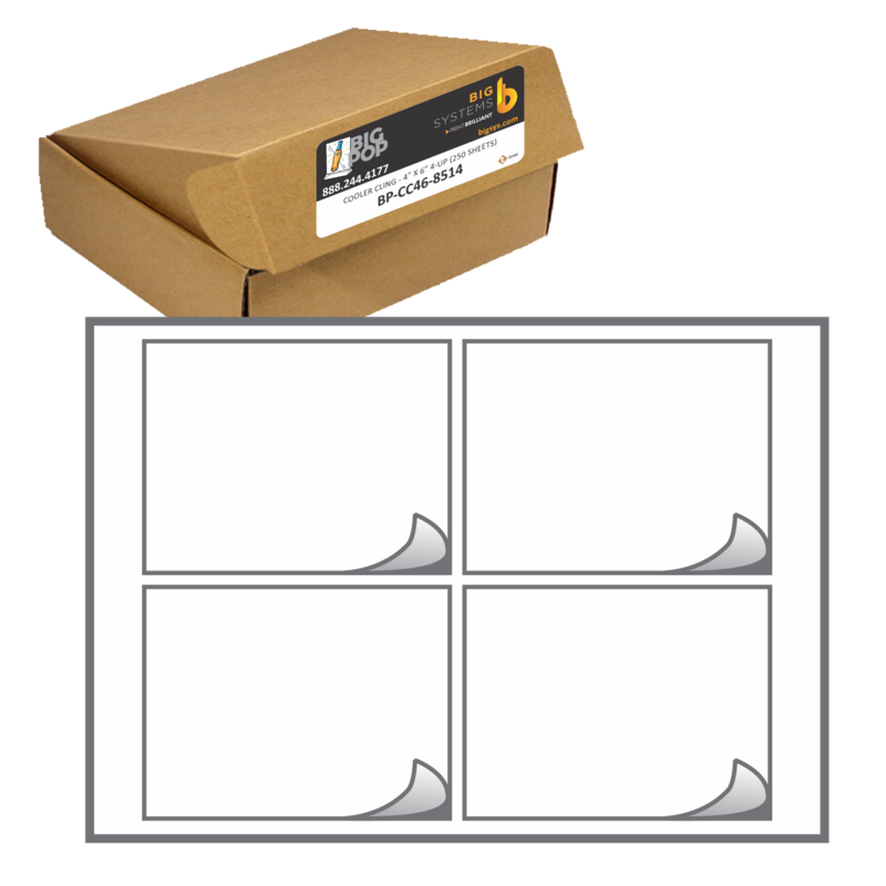 BigPOP® Cooler Cling (4x6) 4-up