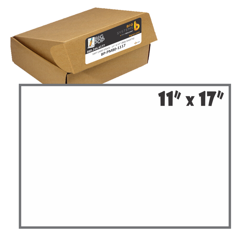 BigPOP® Card Stock (10-point) 11" x 17"