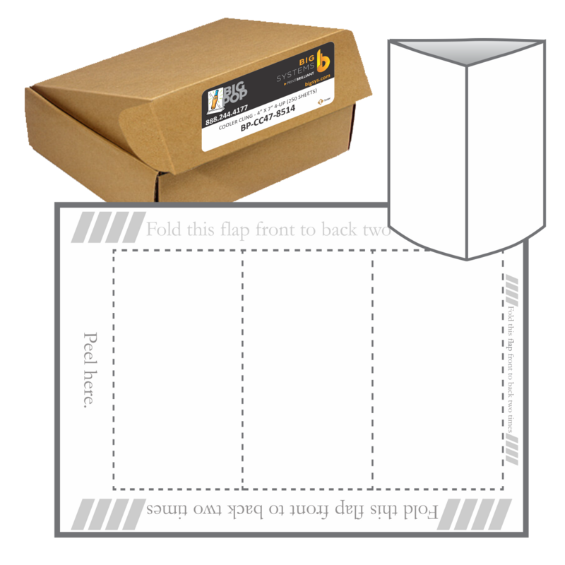 BigPOP® Triangle Tower (Full Bleed), 1-up