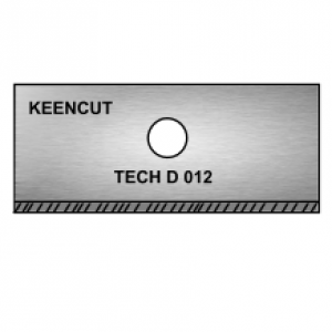 Keencut Tech D .012 Blades for Rocker head (Box of 100)