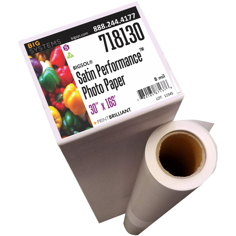 BigSol® 718 Satin Performance Poster Paper 200g