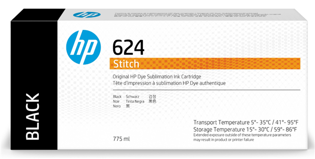 HP 624 Dye-Sub Ink Cartridge 775ml for Stitch S300